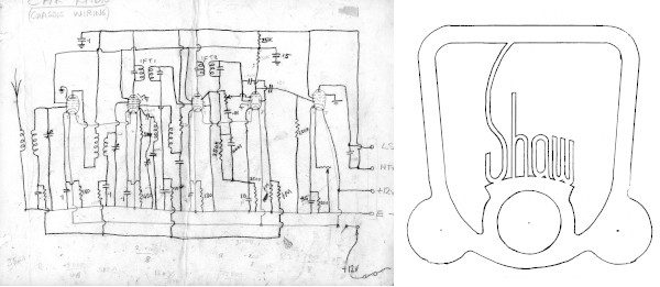 composite sketches for car radio