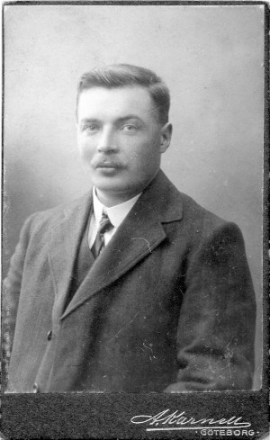 portrait of young man wearing suit